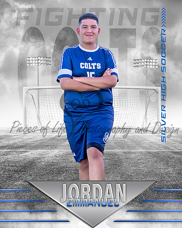 White Out Soccer Individual Template