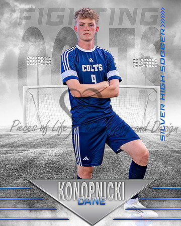 White Out Soccer Individual Template