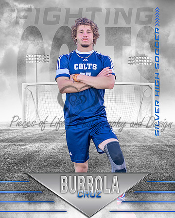 White Out Soccer Individual Template