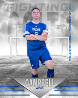 White Out Soccer Individual Template
