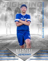 White Out Soccer Individual Template