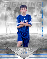 White Out Soccer Individual Template