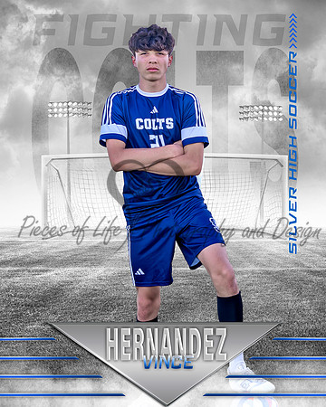 White Out Soccer Individual Template