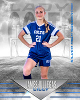White Out Soccer Individual Template