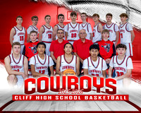 2025-26 Cliff HS Basketball Boys