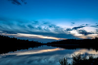 Blue Hour Serenity at Lake Roberts