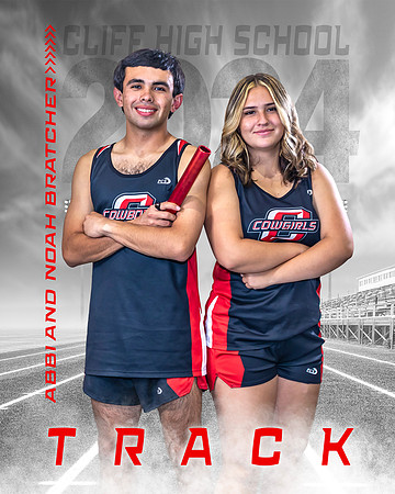 White Out Track Individual Template