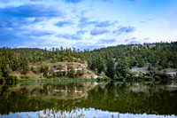 Pines and Water at Lake Roberts