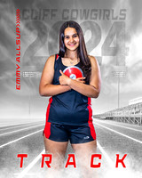 White Out Track Individual Template